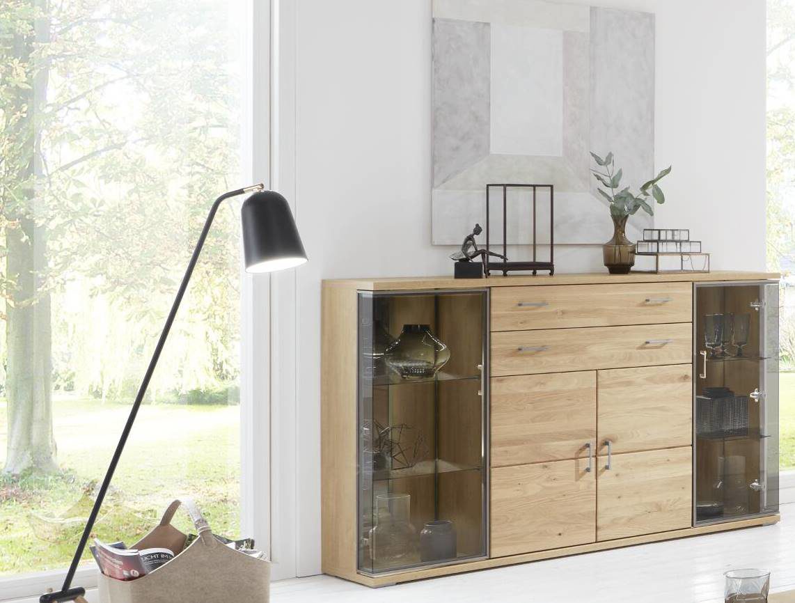 Sideboard Alteiche Braunes Parsolglas Vier Turen Zwei Schubladen Hoxter Paderborn Detmold Du suchst eine moderne wohnwand oder eine massive wohnwand? weser wohnwelt