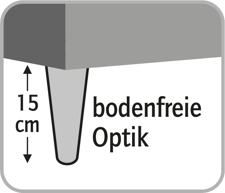 Nehl | Bodenfreiheit 15 cm