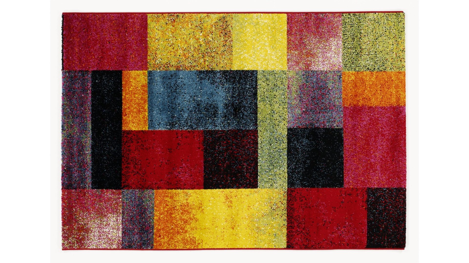 Webteppich Oci aus Kunstfaser in Mehrfarbig Moderner Webteppich Happiness New Shimmer multicolorierte Kunstfaser – ca. 160 x 230 cm