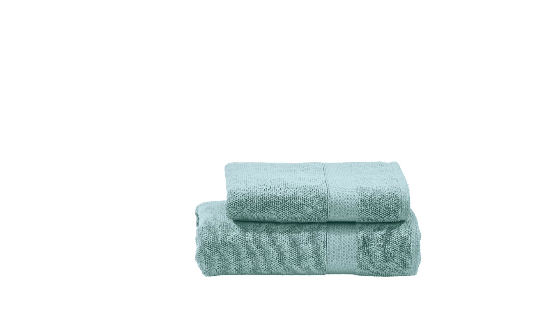 Hamamtuch Done.® aus Stoff in Blau done.® Handtuch-Set Deluxe für Ihre Heimtextilien blaue Baumwolle – zweiteilig