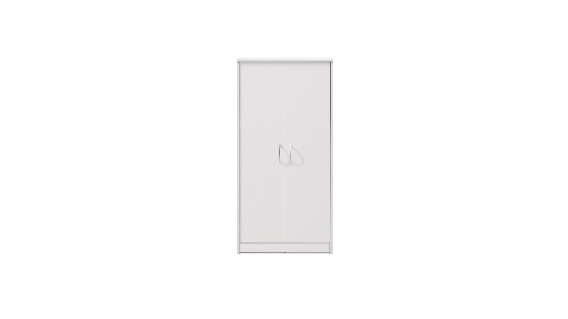 Aktenschrank Bega-consult aus Holz in Weiß Aktenschrank weiße Kunststoffoberflächen – zwei Türen, Höhe ca. 148 cm