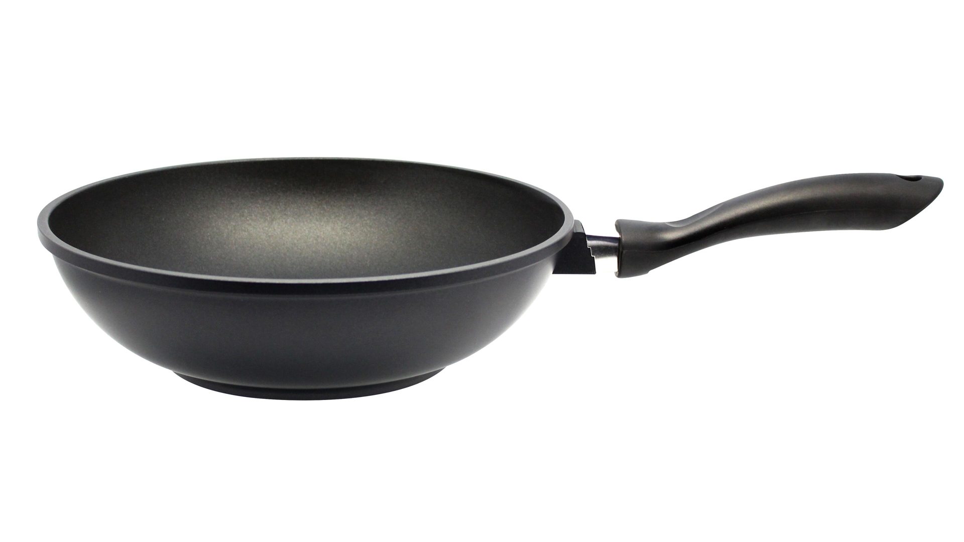 Wok Elo aus Metall in Schwarz ELO® Wokpfanne Alucast Aluguss – Durchmesser ca. 28 cm