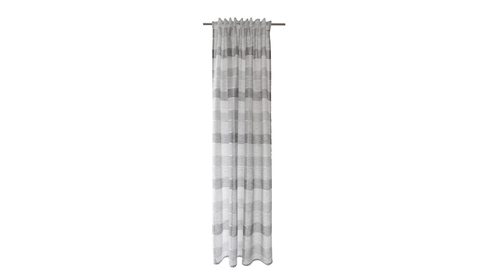 Schlaufenschal Indes fuggerhaus textil gmbh aus Stoff in Grau HOMING Schlaufenschal Robin Grauton-Batistoptik – ca. 140 x 245 cm