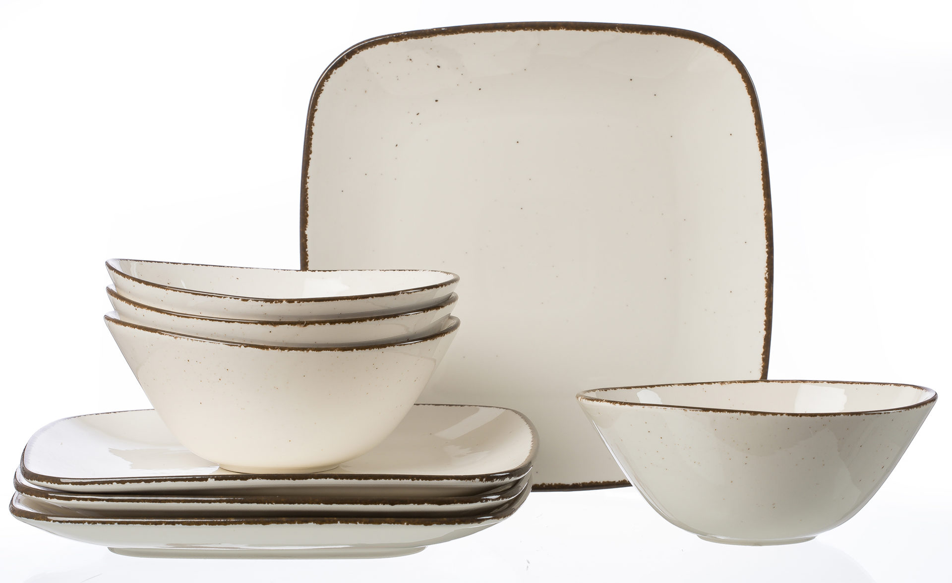 Tafelservice Ritzenhoff & breker aus Porzellan in Beige Tafelservice Casa beiges Porzellan - 8-teilig, Tafelgeschirr