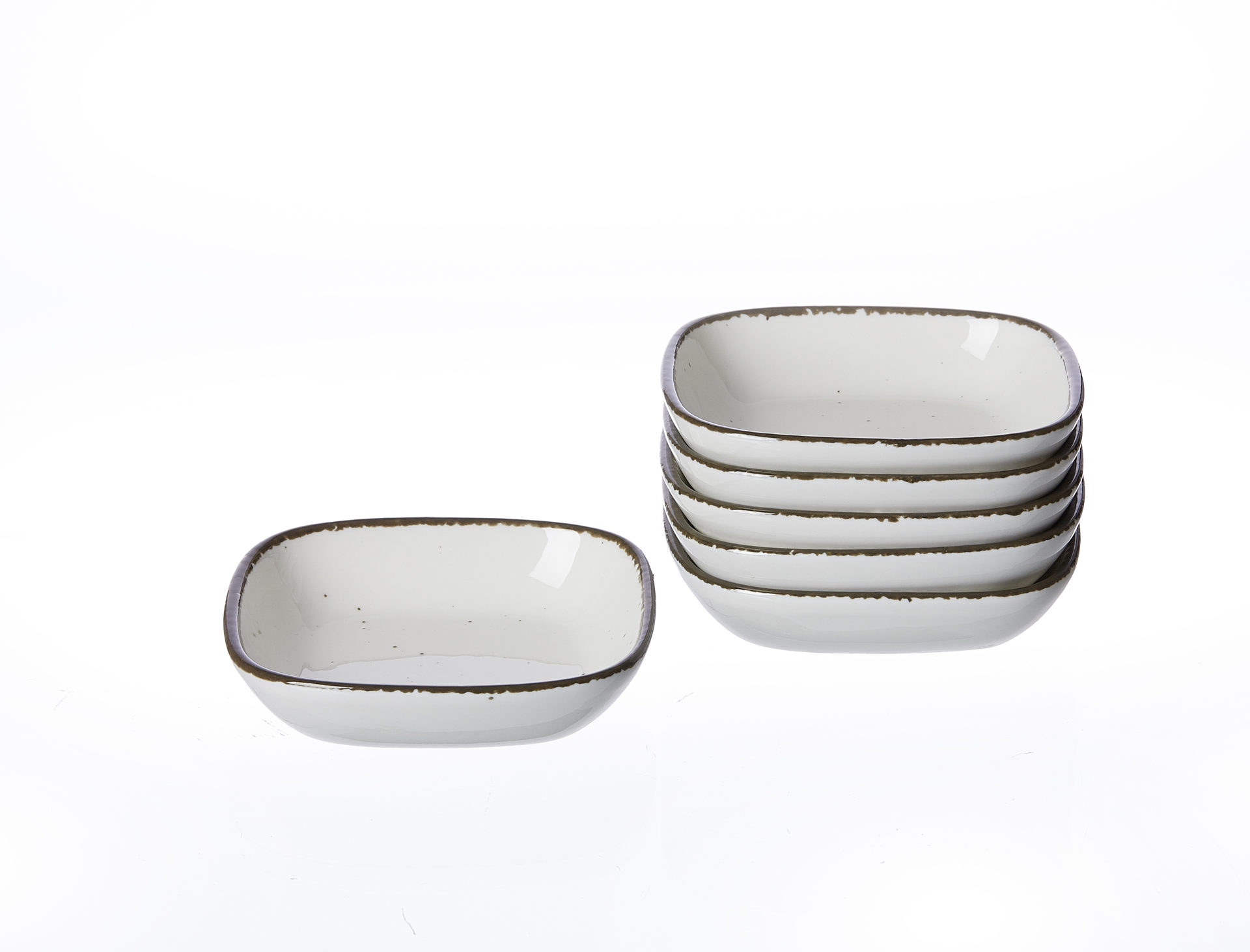 Tafelservice Ritzenhoff & breker aus Porzellan in Beige Dipschalen Casa beiges Porzellan - 6-teilig, Schalen