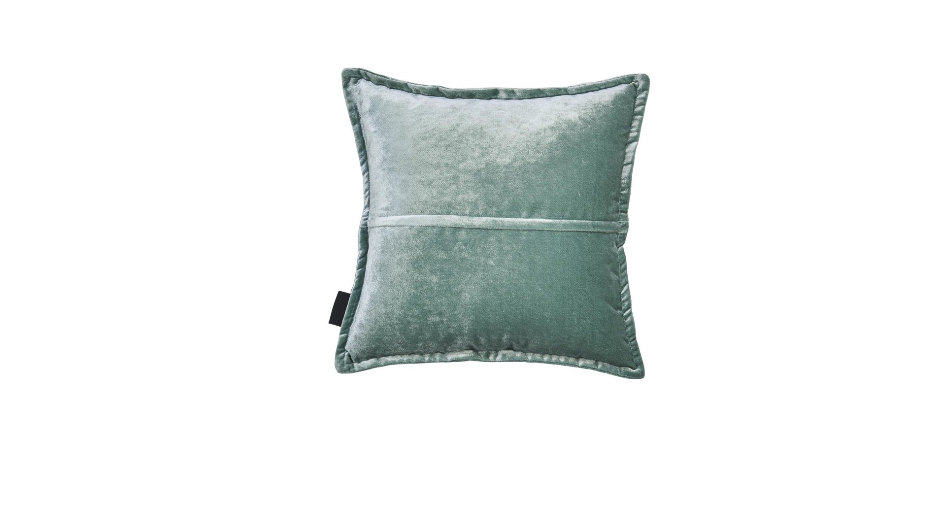 Kissenbezug /-hülle Done.® aus Stoff in Hellgrün done.® Kissenhülle Cushion Glam mintgrüner Samt - ca. 45 x 45 cm