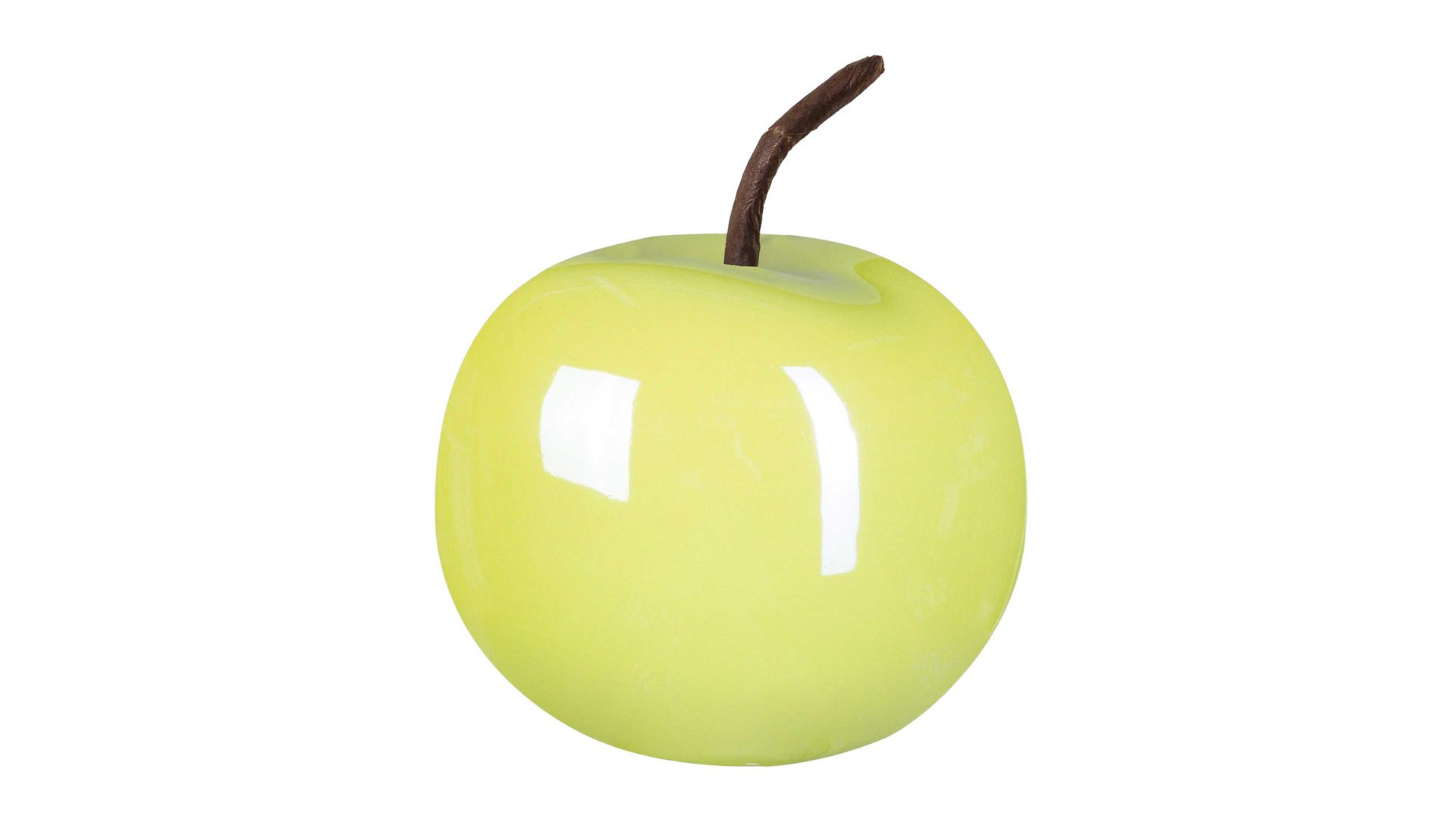 Figur Gasper aus Keramik in Hellgrün Keramik-Apfel Glorian grüne Keramik – Durchmesser ca. 8 cm