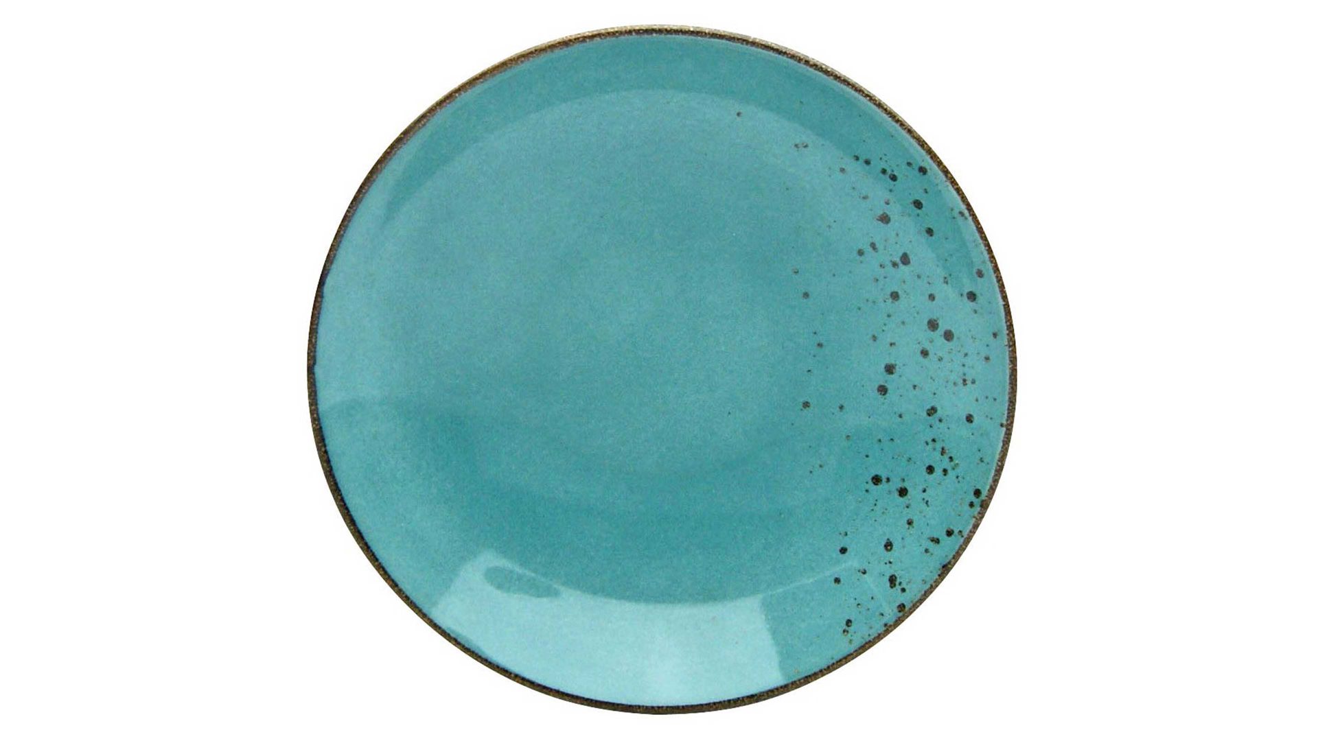 Essteller Creatable aus Steinzeug in Hellblau CREATABLE Nature Collection – Essteller wasserblaues Steinzeug – Durchmesser ca. 27 cm