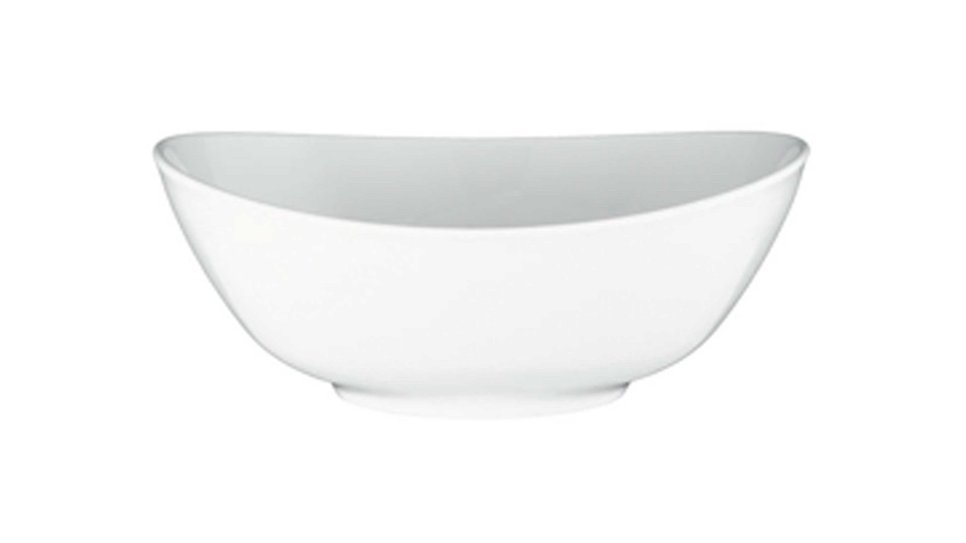 Schüssel Seltmann aus Porzellan in Weiß Seltmann Porzellanserie Modern Life 6 – Schüssel weißes Porzellan – Durchmesser ca. 26 cm