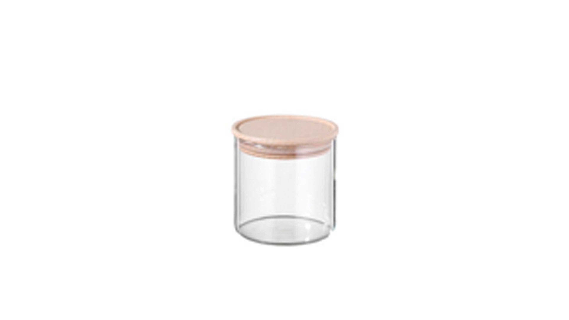 Dose Bohemia cristal aus Glas in Transparent BOHEMIA Cristal Vorratsglas Simax Klarglas – ca. 400 ml
