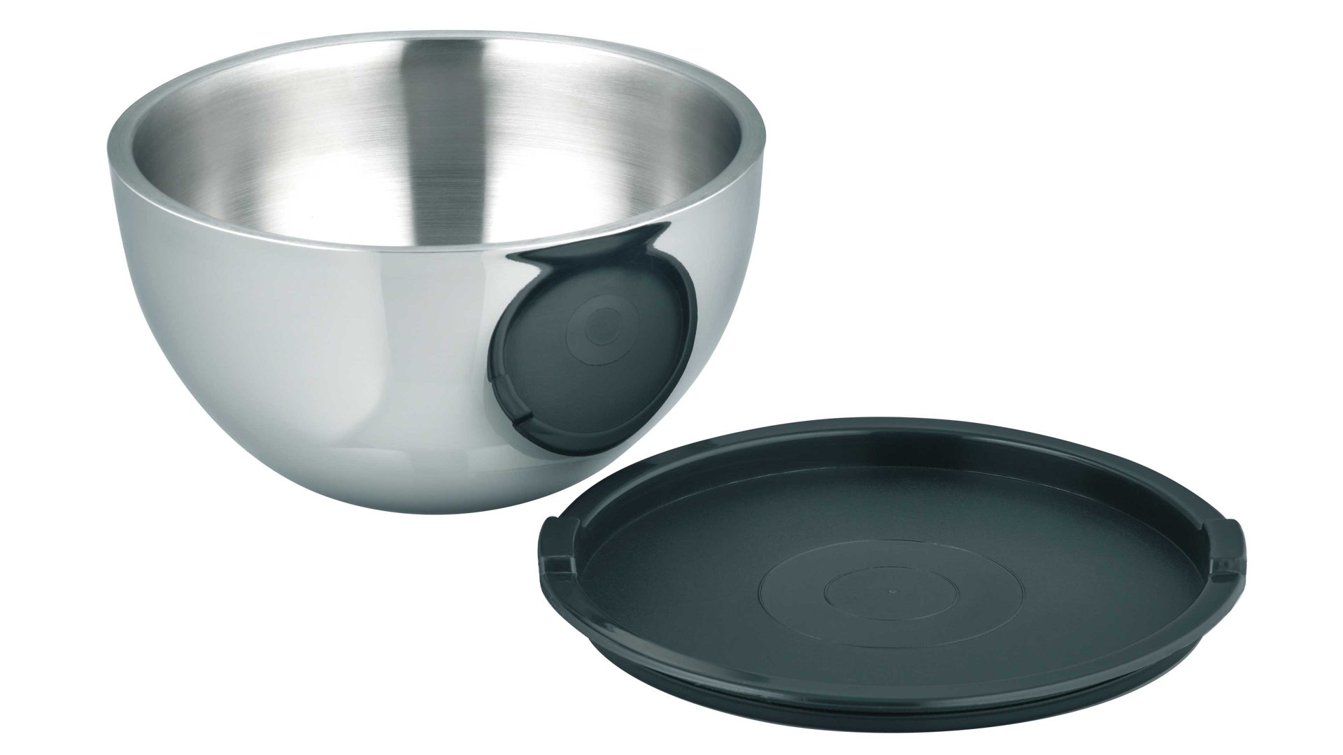 Schüssel Elo aus Metall in Metallfarben M & K by ELO® Thermoschüssel Edelstahl – Durchmesser ca. 17 cm