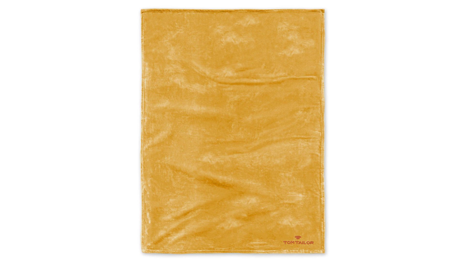 Fleecedecke Biberna schmänk aus Kunstfaser in Gelb TOM TAILOR Fleecedecke Coral Fleece zitronengelbe Mikrofaser – ca. 150 x 200 cm