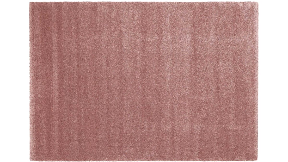 Webteppich Oci aus Kunstfaser in Pastell Webteppich Bellevue rundet Ihre Wohnaccessoires ab rosenholzfarbene Kunstfaser – ca. 65 x 130 cm