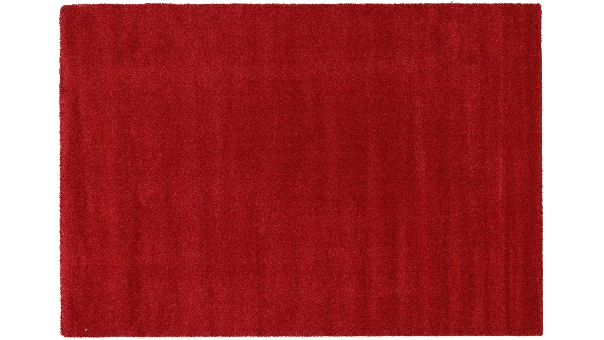 Webteppich Oci aus Kunstfaser in Rot Webteppich Bellevue rundet Ihre Wohnaccessoires ab terrafarbene Kunstfaser – ca. 65 x 130 cm