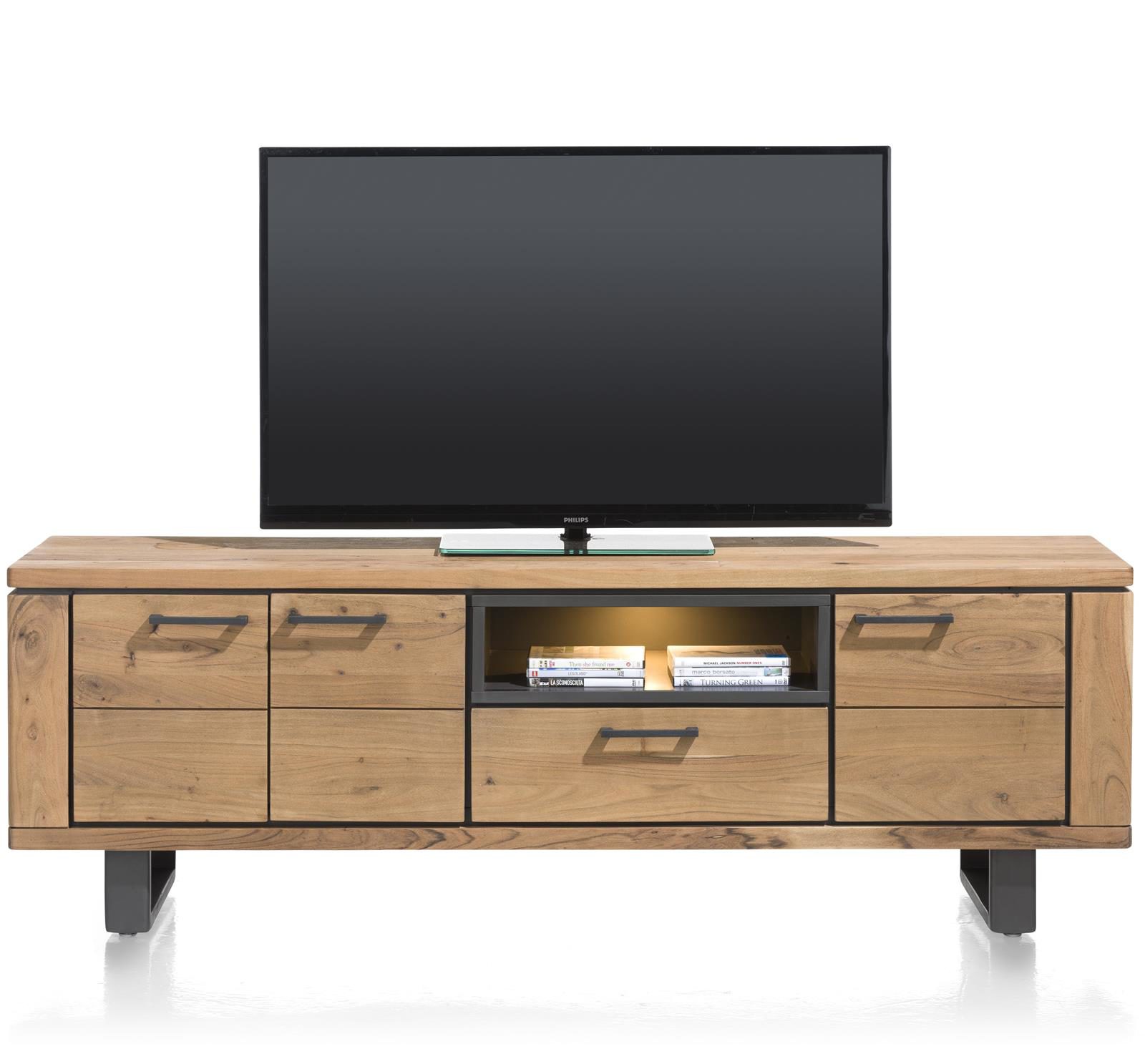 Lowboard Henders & Hazel aus Holz MDF in Braun Lowboard bzw. TV-Schrank Kikarholz unbehandelt braun