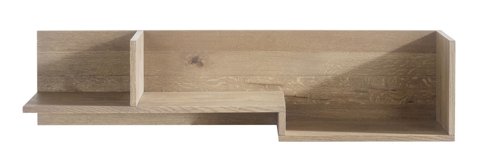 Wandregal Henders & Hazel aus Holz MDF in Natur Holzfarben Hell Eiche Hell Wandregal Eiche Vintage natural white