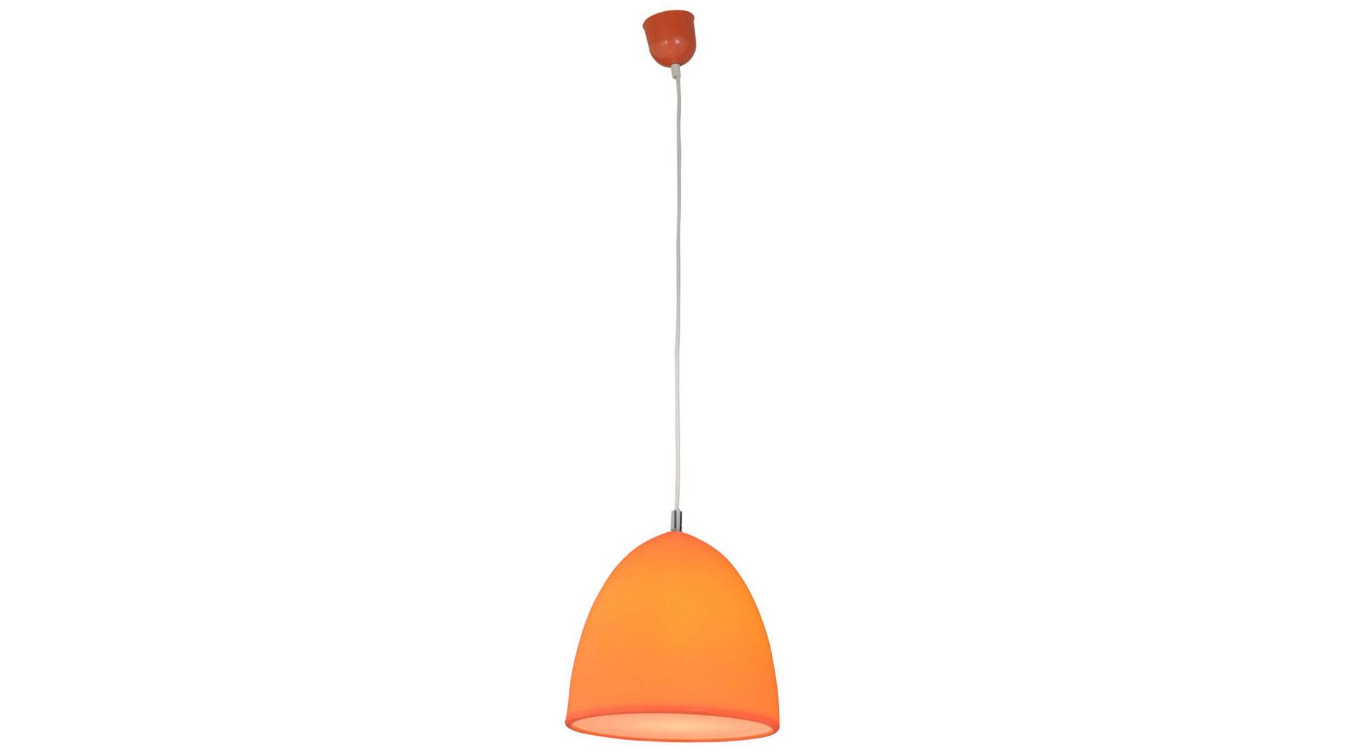Pendelleuchte Näve aus Kunststoff in Orange näve Pendellampe Fancy oranges Silikon – Durchmesser ca. 25 cm