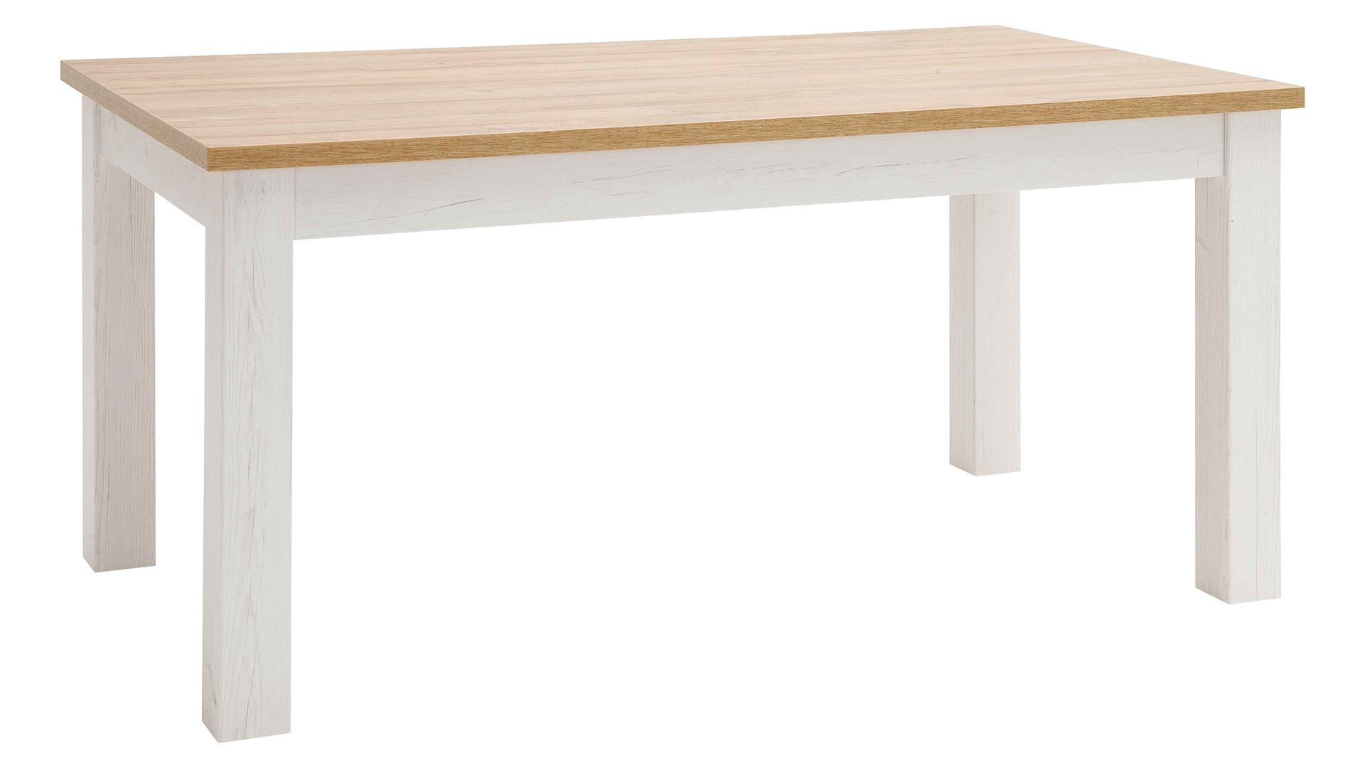 Esstisch Mca direkt aus Holz in Holzfarben Wohnprogramm Brixen - Esstisch Pinie Aurelio & Grandson Oak - ca. 160 x 90 cm