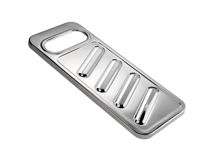 Küchenhelfer Gefu in Silber GEFU Gemüse- und Kartoffelhobel hochwertig Edelstahl silber