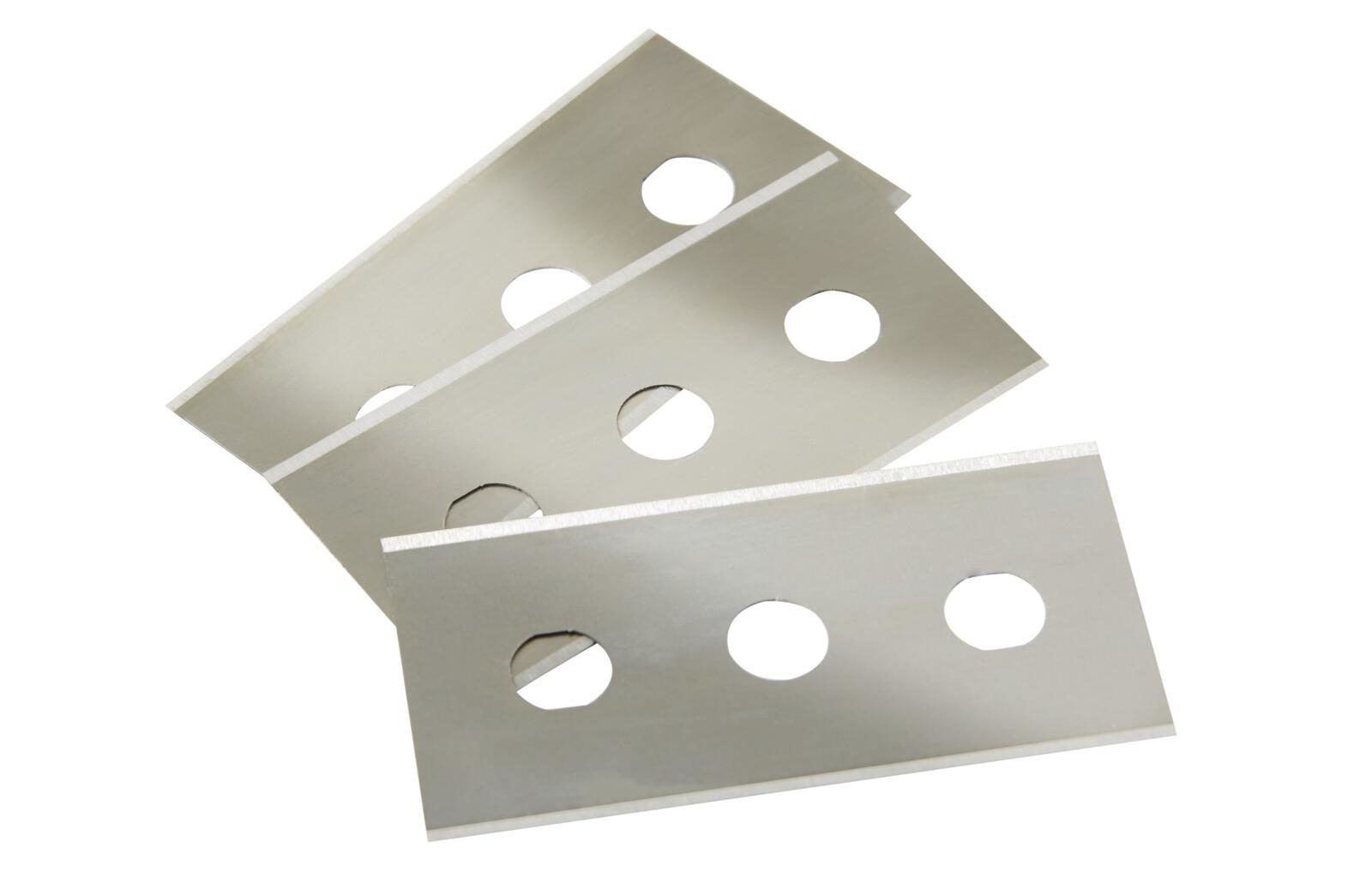 Küchenhelfer Gefu aus Metall in Silber GEFU 3 Ersatzklingen für Glaskochfeldschaber in Metall für Glaskochfeldschaber