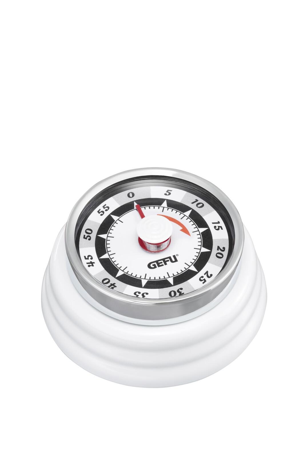 Küchenhelfer Gefu aus Metall in Weiß GEFU RETRO Timer Metall Weiß