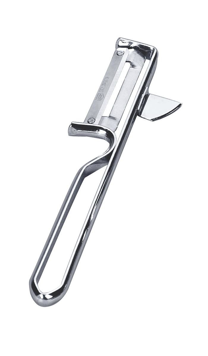 Küchenhelfer Gefu in Silber GEFU Pendel-Sparschäler aus hochwertigem Edelstahl