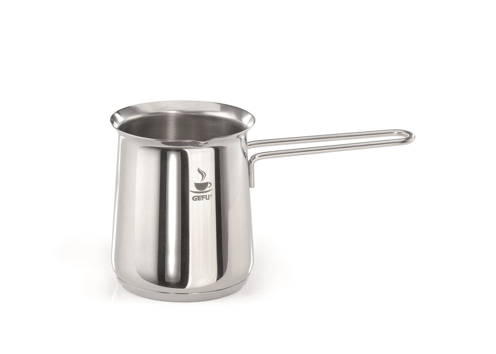 Küchenhelfer Gefu in Edelstahl GEFU Aufschäumbecher 300 ml - aus hochwertigem Edelstahl