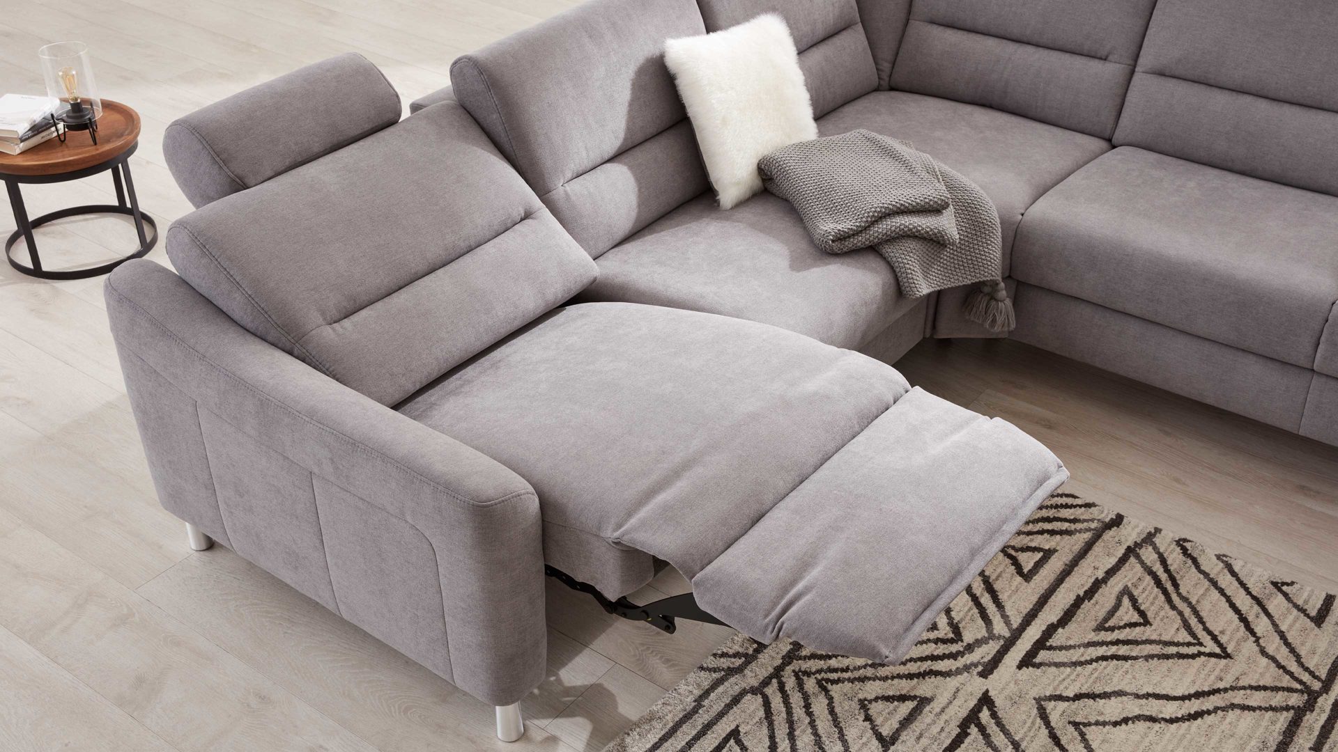 Funktion Interliving aus Metall in Transparent Interliving Sofa Serie 4305 – Relaxfunktion Funktions-Mehrpreis