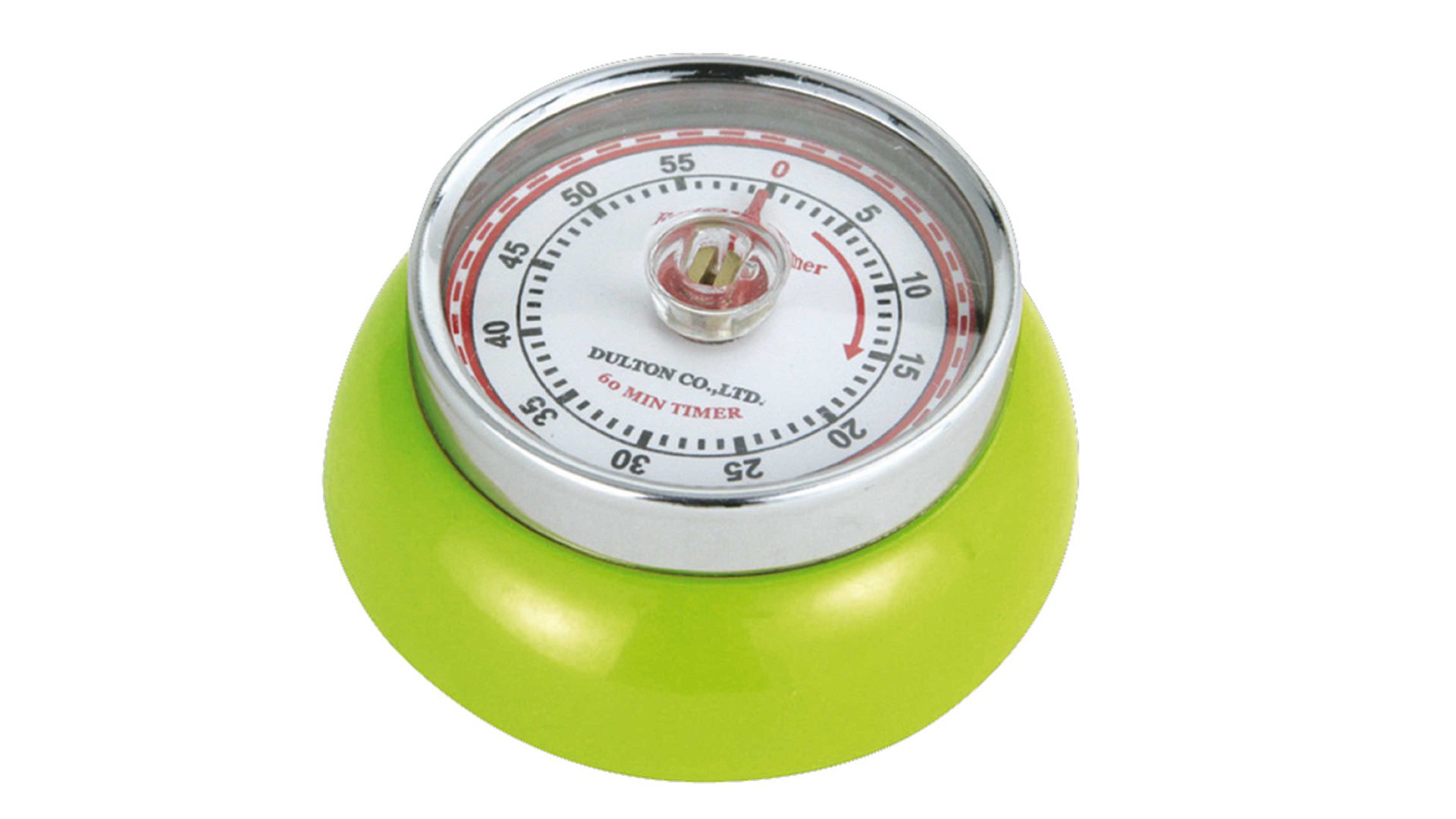 Eieruhr Küchenprofi aus Metall in Grün KÜCHENPROFI Küchentimer Speed grünes Metall – Durchmesser ca. 7 cm