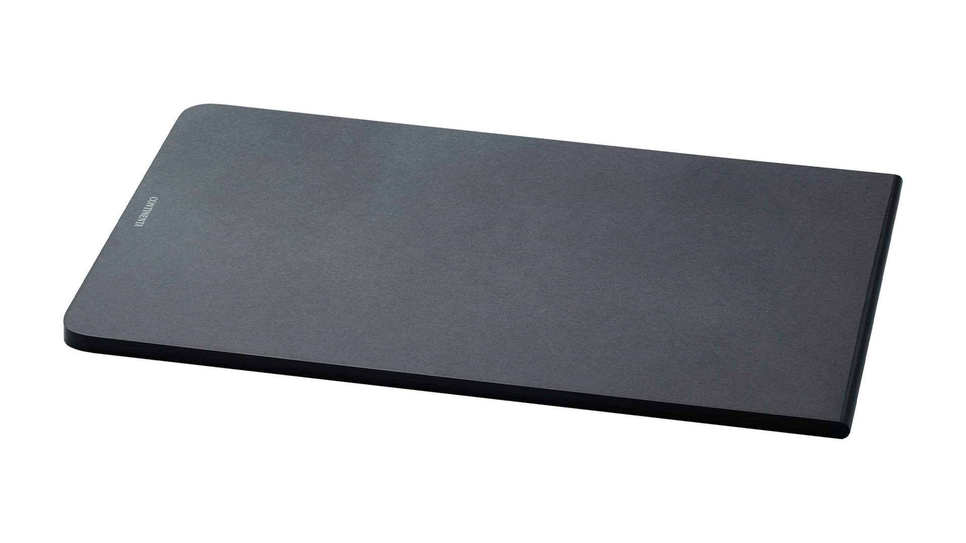 Schneidbrett Continenta aus Holz in Schwarz CONTINENTA Duracore - Schneidebrett schwarzer Recycling-Werkstoff – ca. 24 x 35 cm