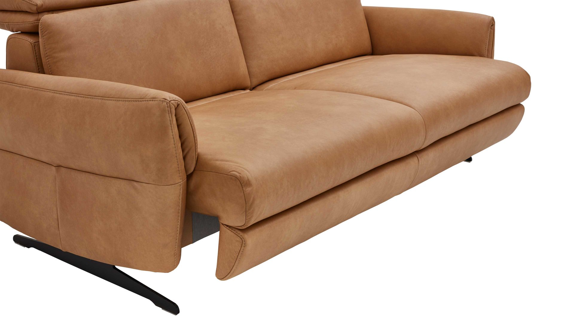 Funktion Steinpol polsteria aus Metall in Transparent Polsterprogramm Trapani - Sitzvorzug motorisch Funktions-Mehrpreis