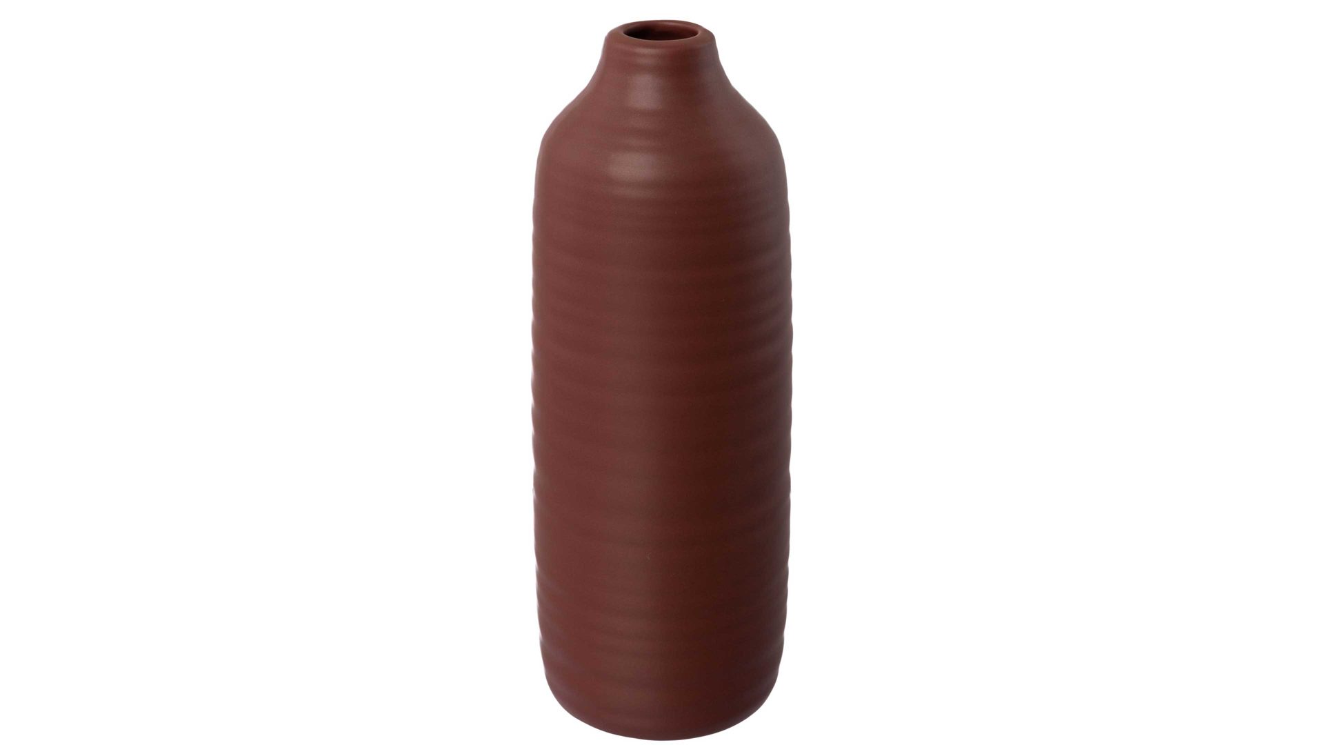 Vase Gasper aus Keramik in Dunkelrot Vase Winola weinrote Keramik - Höhe ca. 24 cm
