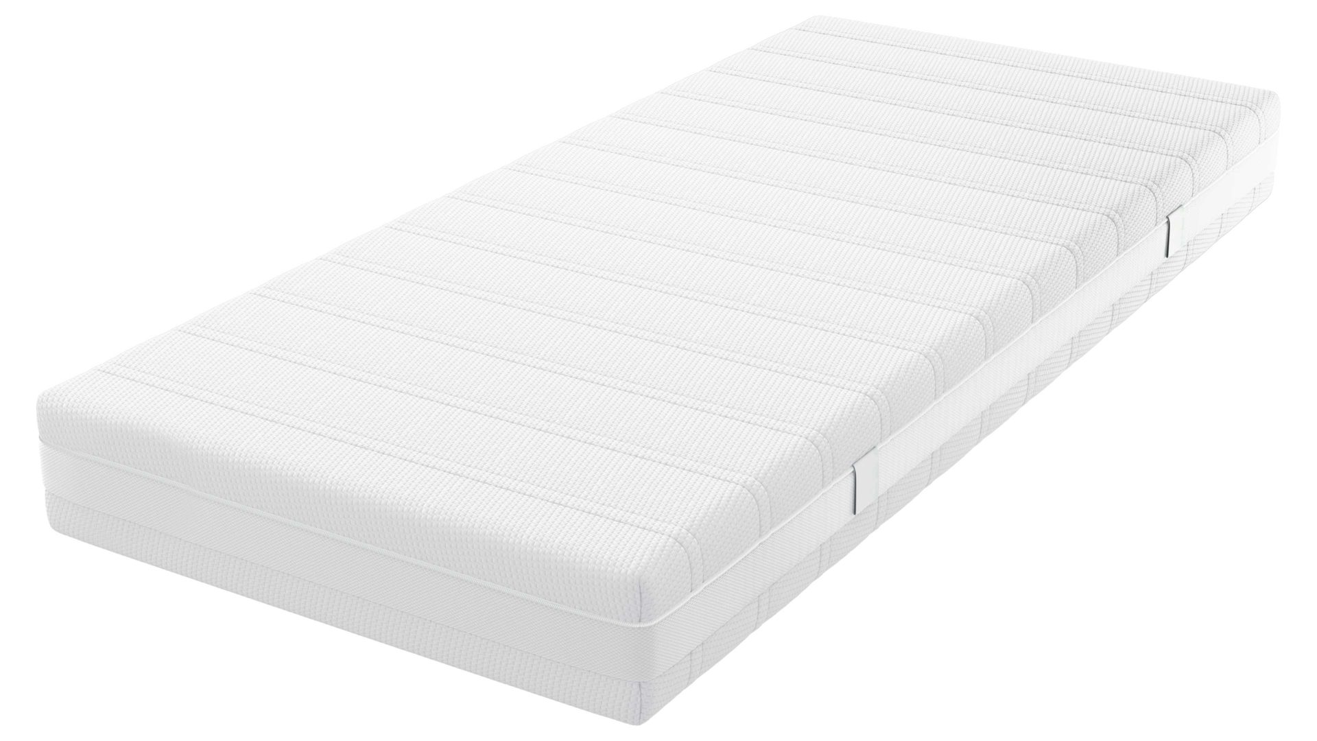 Matratze Schlaraffia® | aquinos bedding aus Stoff in Weiß SCHLARAFFIA® Federkern-Matratze Memory Pearl Taschenfederkern, Härtegrad 3 – Liegefläche ca. 90 x 190 cm