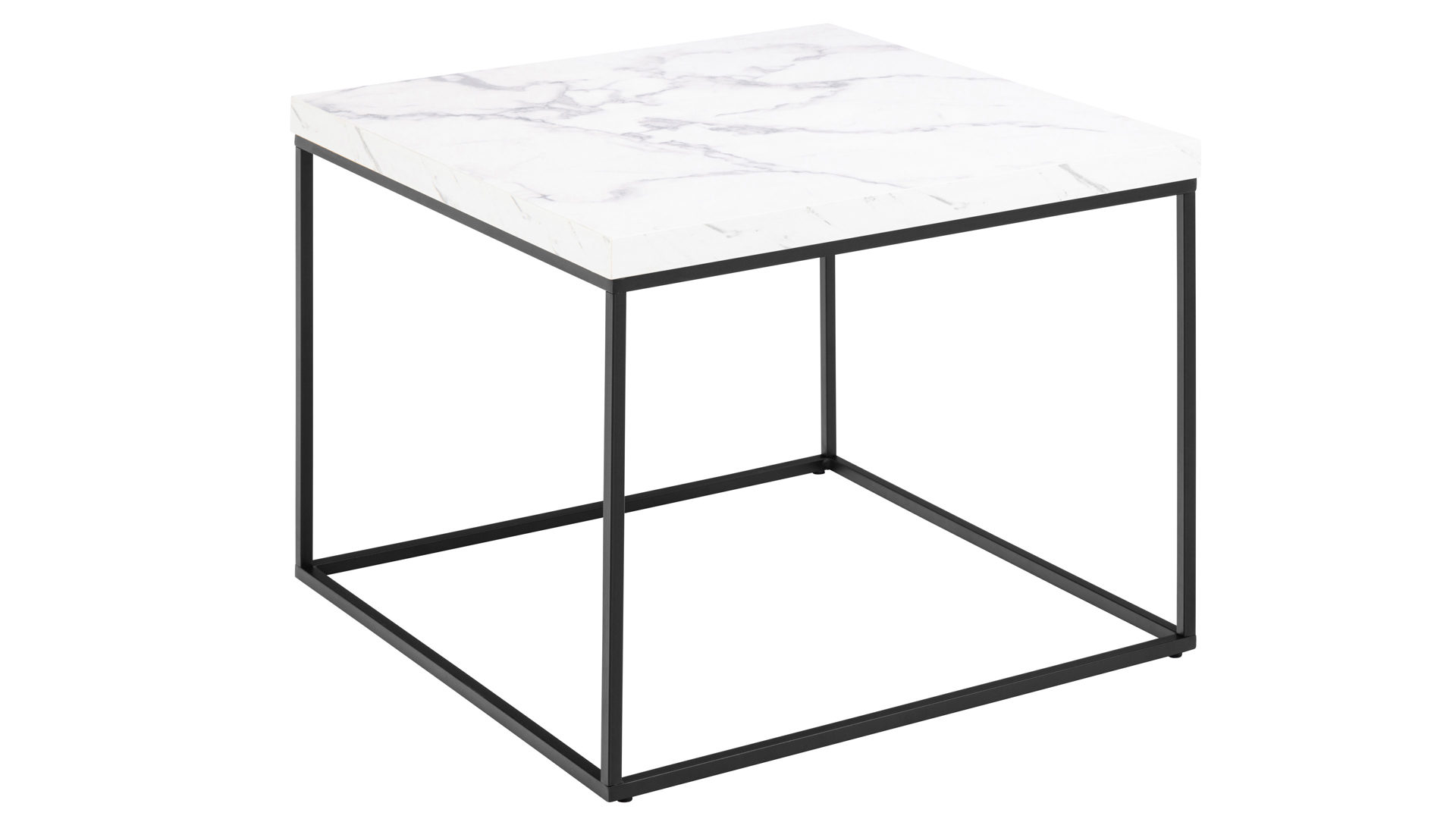 Couchtisch Actona group aus Holz in Weiß Couchtisch Barossa Weiß – ca. 60 x 60 cm