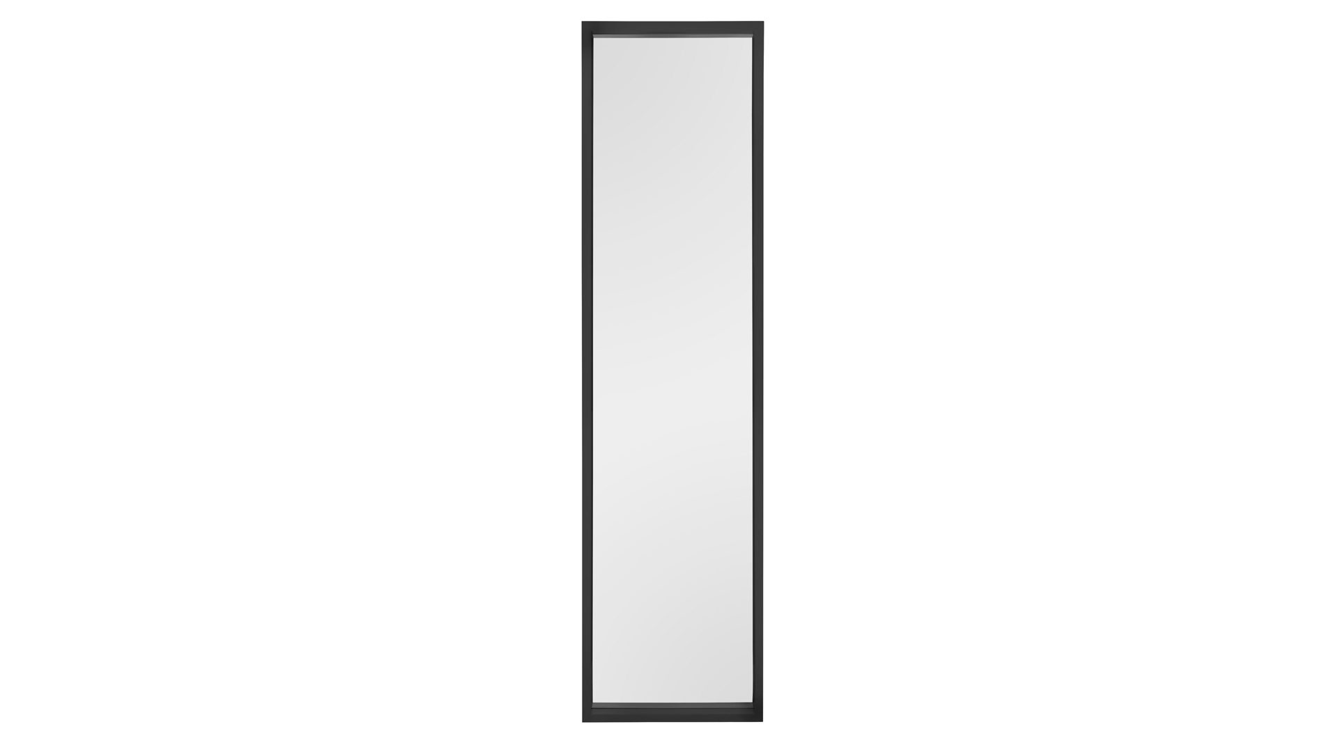 Spiegel Mirrors and more aus Spiegel in Schwarz Rahmenspiegel Alea Schwarz - ca. 34 x 124 cm