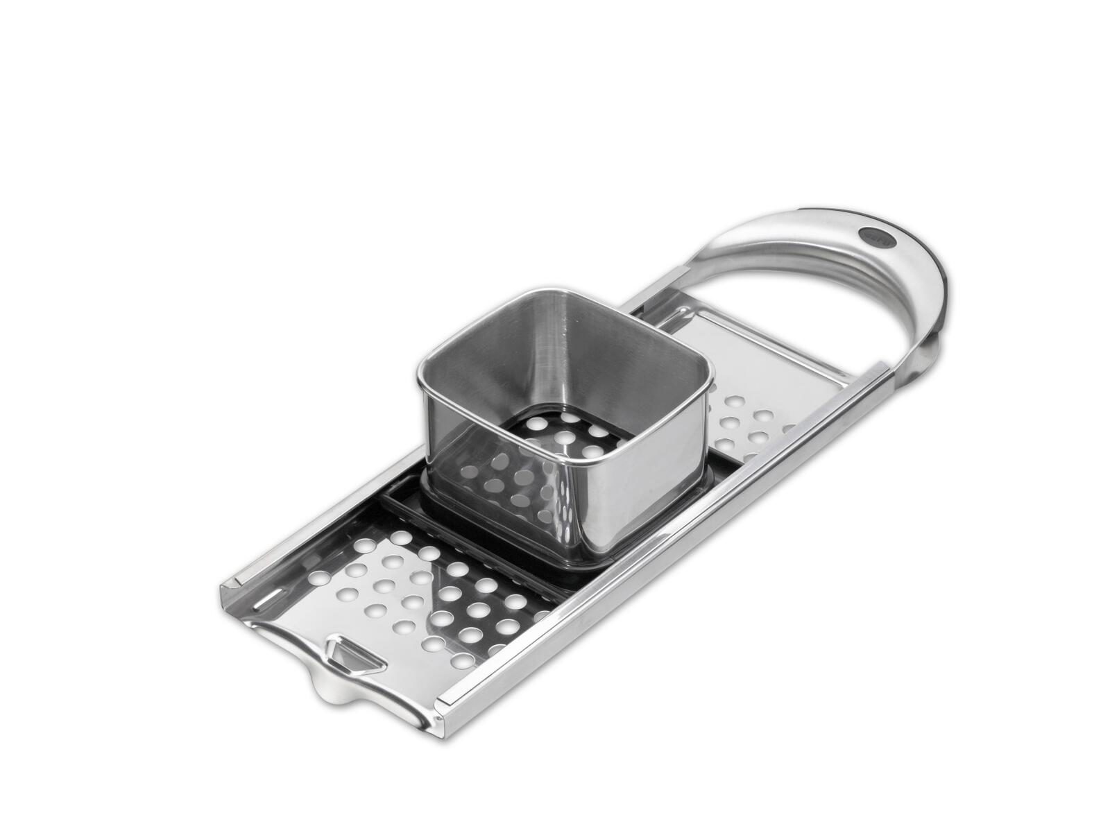 Küchenhelfer Gefu in Silber GEFU Spätzlehobel TRADIZIONE kurze Spätzle, Edelstahl