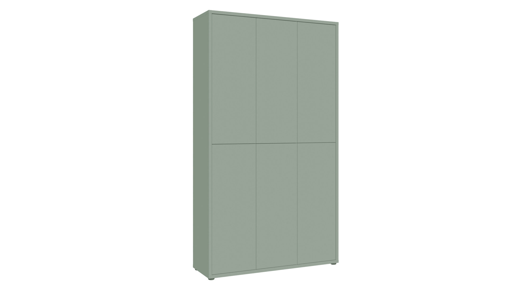 Schuhschrank Forte® aus Holz in Grün Schuhschrank Alice Springs Salbei Grün – ca. 109 x 192 cm