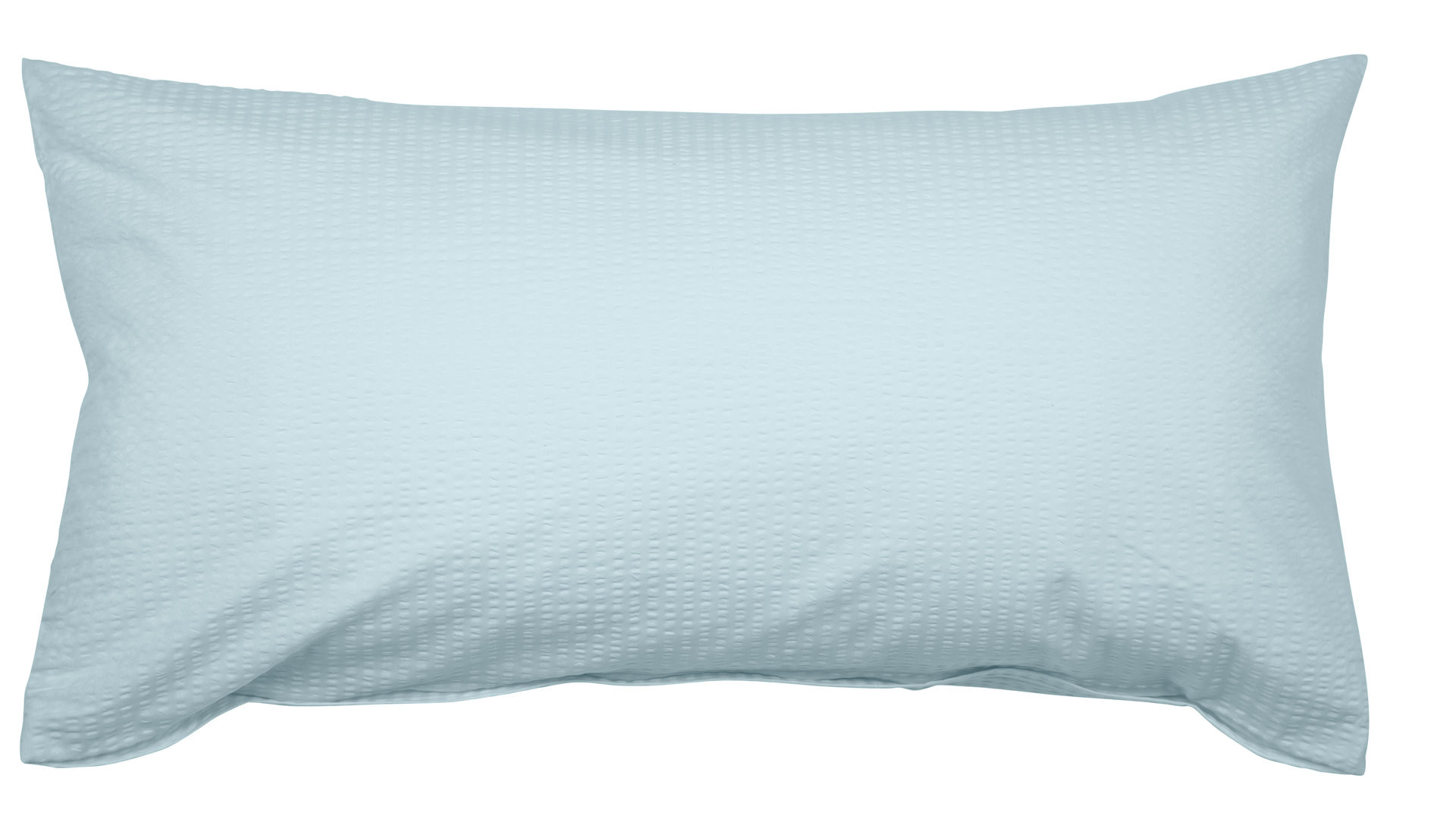 Kissenbezug /-hülle Janine® aus Naturfaser in Mint Janine® Kissenbezug kristallblau – ca. 40 x 80 cm