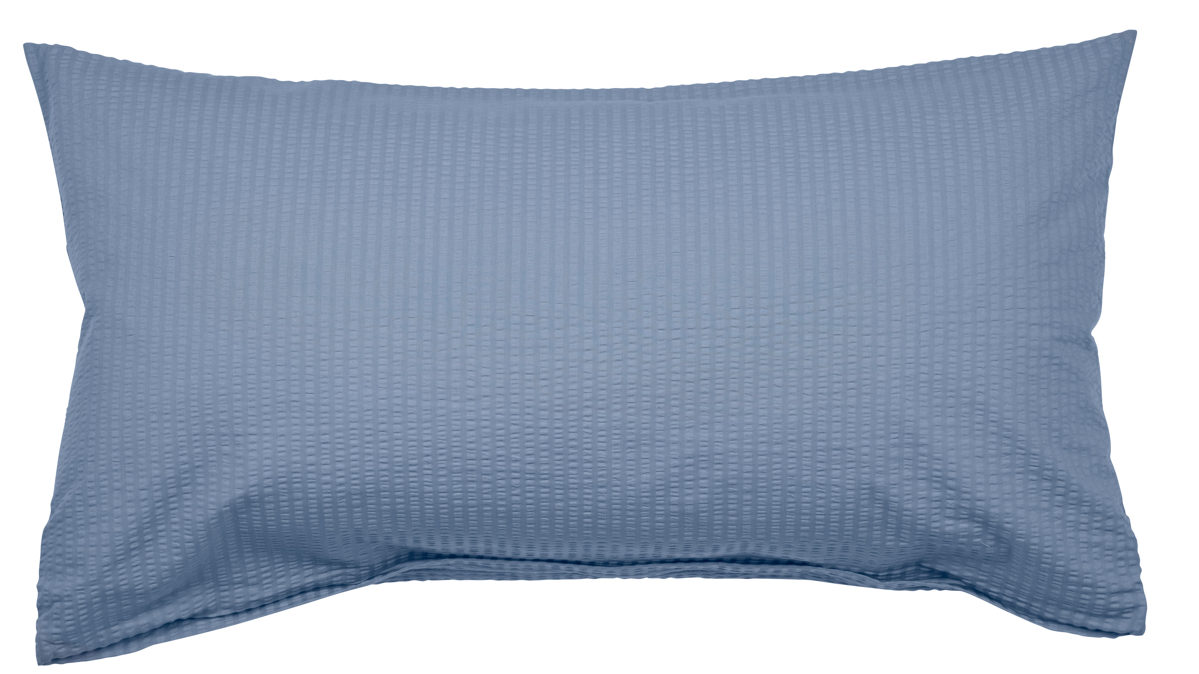 Kissenbezug /-hülle Janine® aus Naturfaser in Jeansblau Janine® Kissenbezug denimblau – ca. 40 x 80 cm