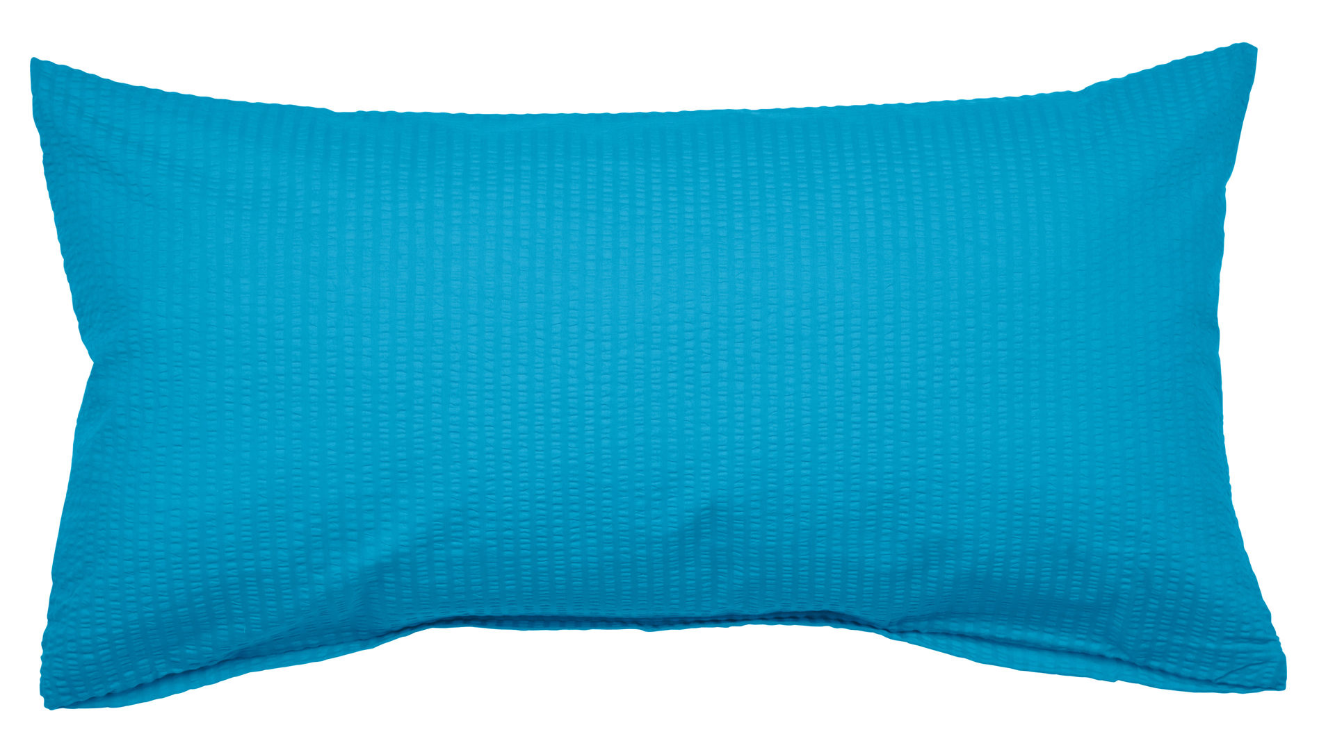 Kissenbezug /-hülle Janine® aus Naturfaser in Türkis Janine® Kissenbezug azur – ca. 40 x 80 cm