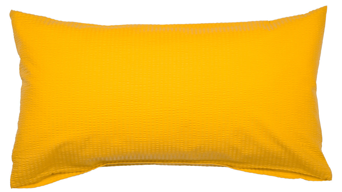 Kissenbezug /-hülle Janine® aus Naturfaser in Gold Janine® Kissenbezug sonne – ca. 40 x 80 cm