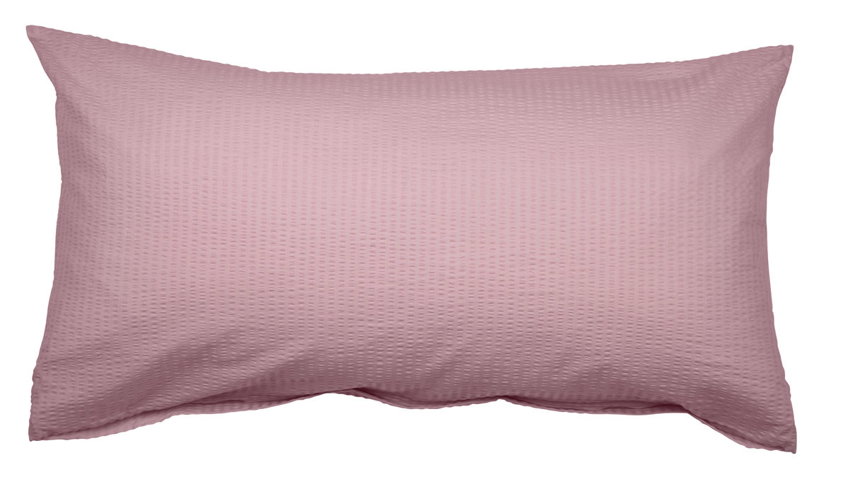 Kissenbezug /-hülle Janine® aus Naturfaser in Pink Janine® Kissenbezug kreiderosé – ca. 40 x 80 cm