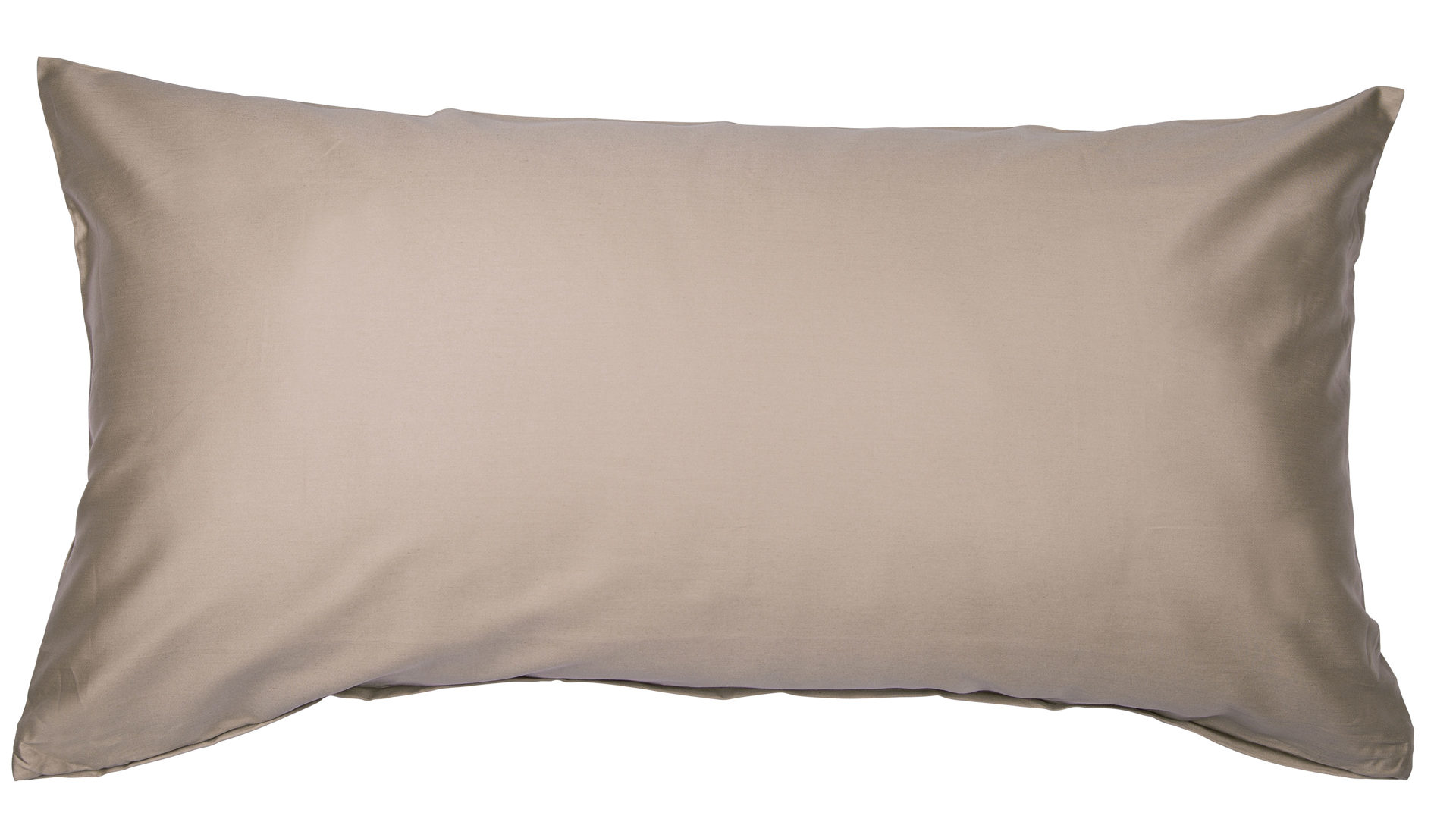 Kissenbezug /-hülle Janine® aus Naturfaser in Hellbraun Janine® Kissenbezug Taupe - ca. 40 x 80 cm