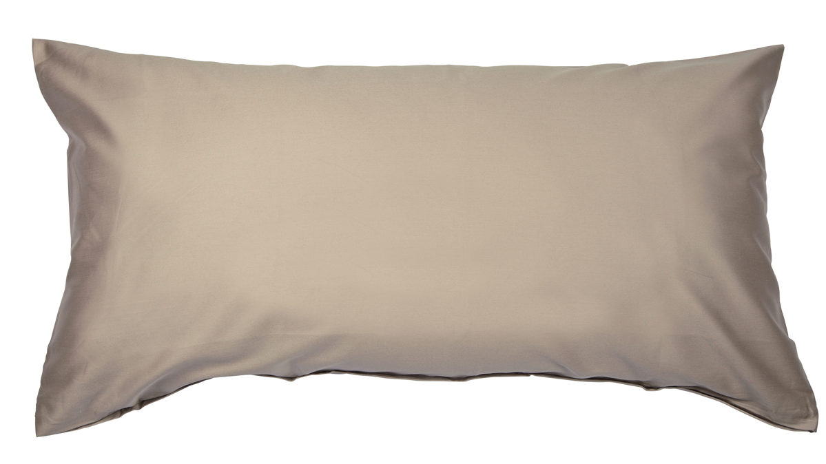 Kissenbezug /-hülle Janine® aus Naturfaser in Cappuccino Janine® Kissenbezug Cappuccino - ca. 40 x 80 cm