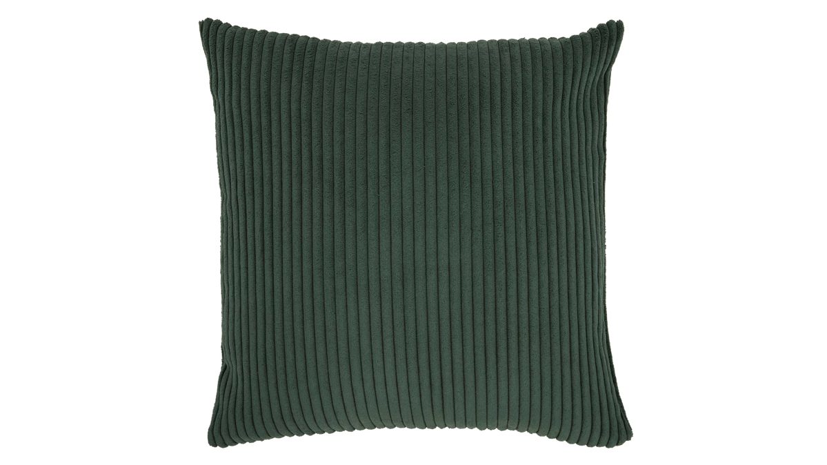 Kissenbezug /-hülle Roomio® aus Stoff in Dunkelgrün Roomio® Kissenhülle No. 9403 khakifarbener Breitcord - ca. 45 x 45 cm