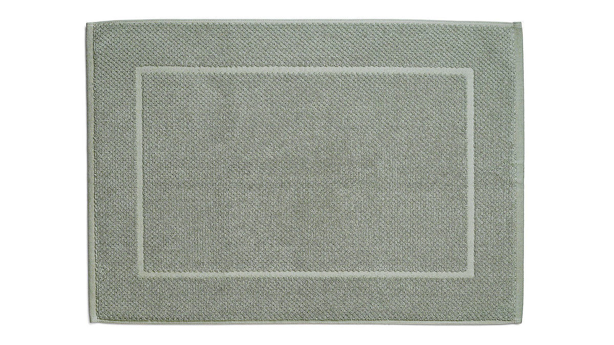 Kela | keck & lang aus Baumwolle in Hellgrau kela Badematte Lavinia Hellgrau - ca. 50 x 70 cm