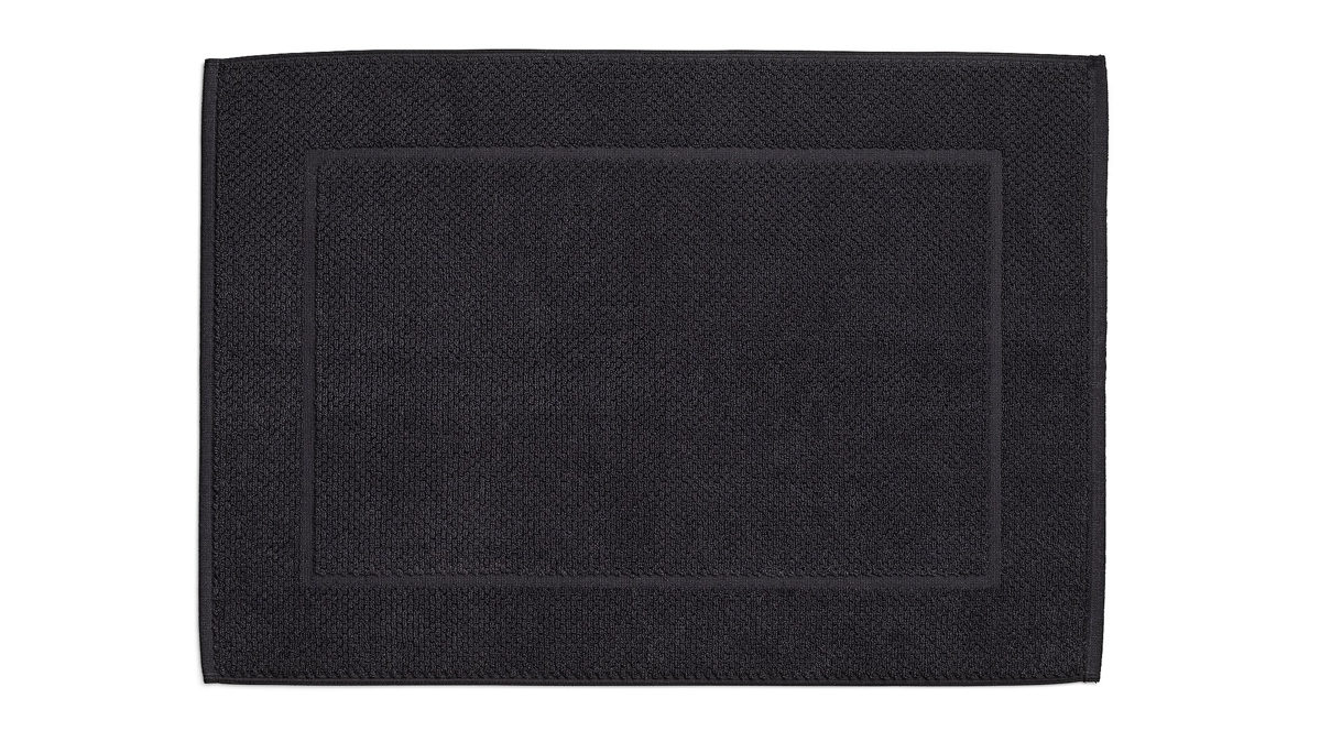 Kela | keck & lang aus Baumwolle in Schwarz kela Badematte Lavinia Schwarz - ca. 50 x 70 cm