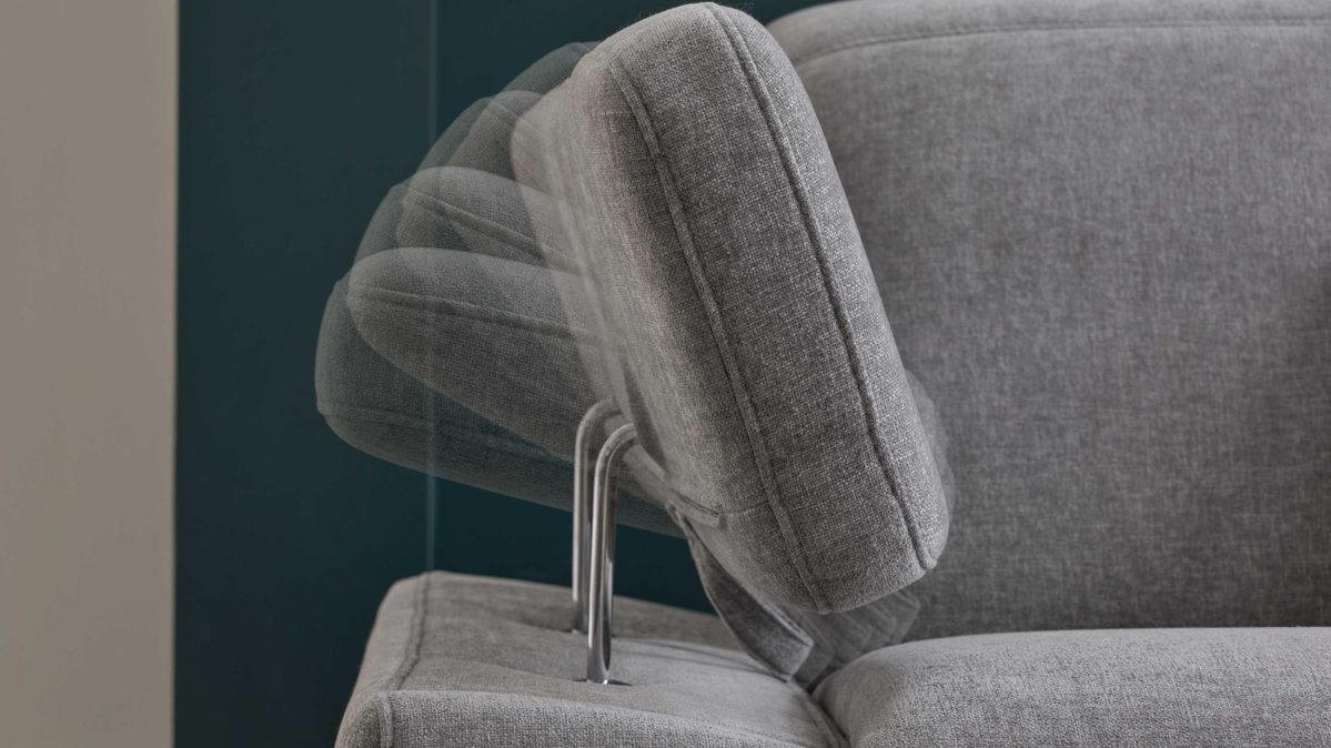 Funktion Interliving aus Metall in Transparent Interliving Sofa Serie 4064 - Armlehnverstellung HAV mit Höhenverstellung