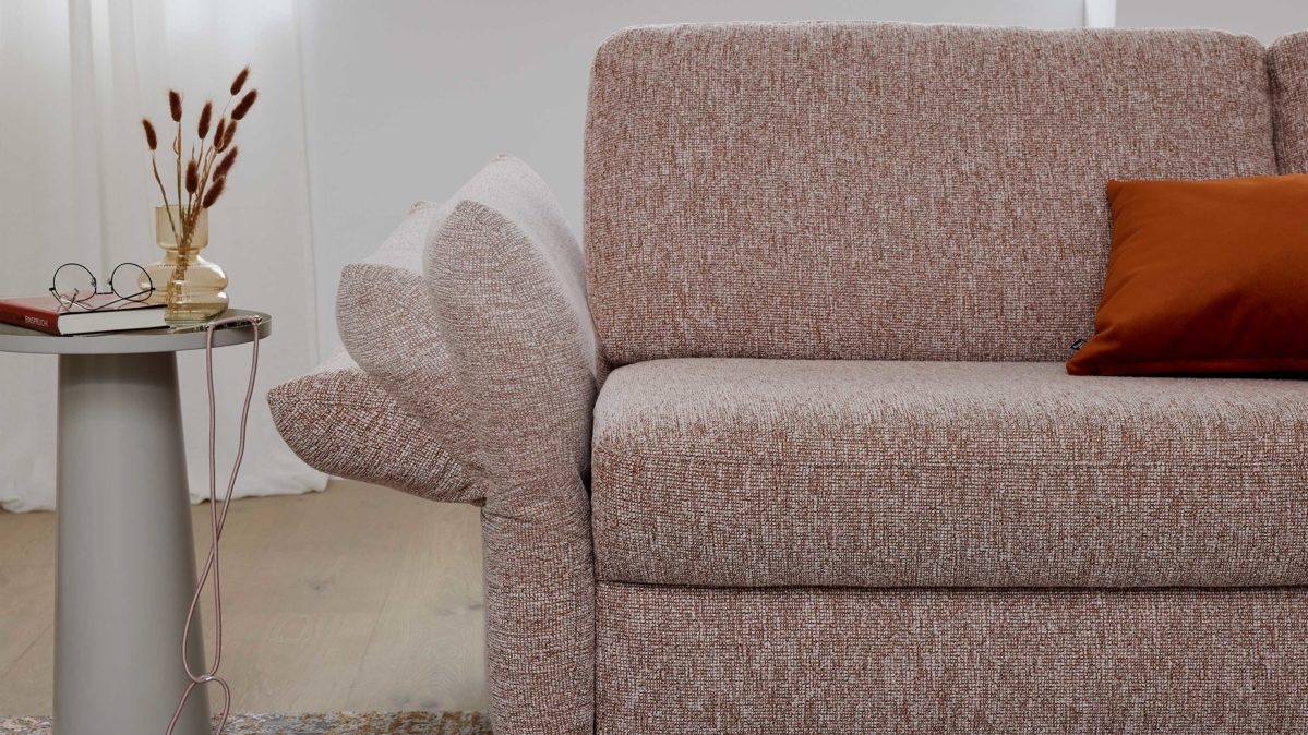 Funktion Interliving aus Metall in Transparent Interliving Sofa Serie 4700 - Liegearmlehne manuell verstellbar