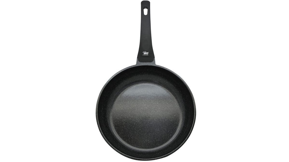 Bratpfanne Elo® aus Metall in Schwarz ELO® Schmorpfanne Siloncast Aluguss – Durchmesser ca. 24 cm